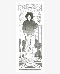 Robert Smith Art Nouveau Portrait