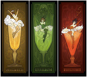 Vintage Drinks Posters