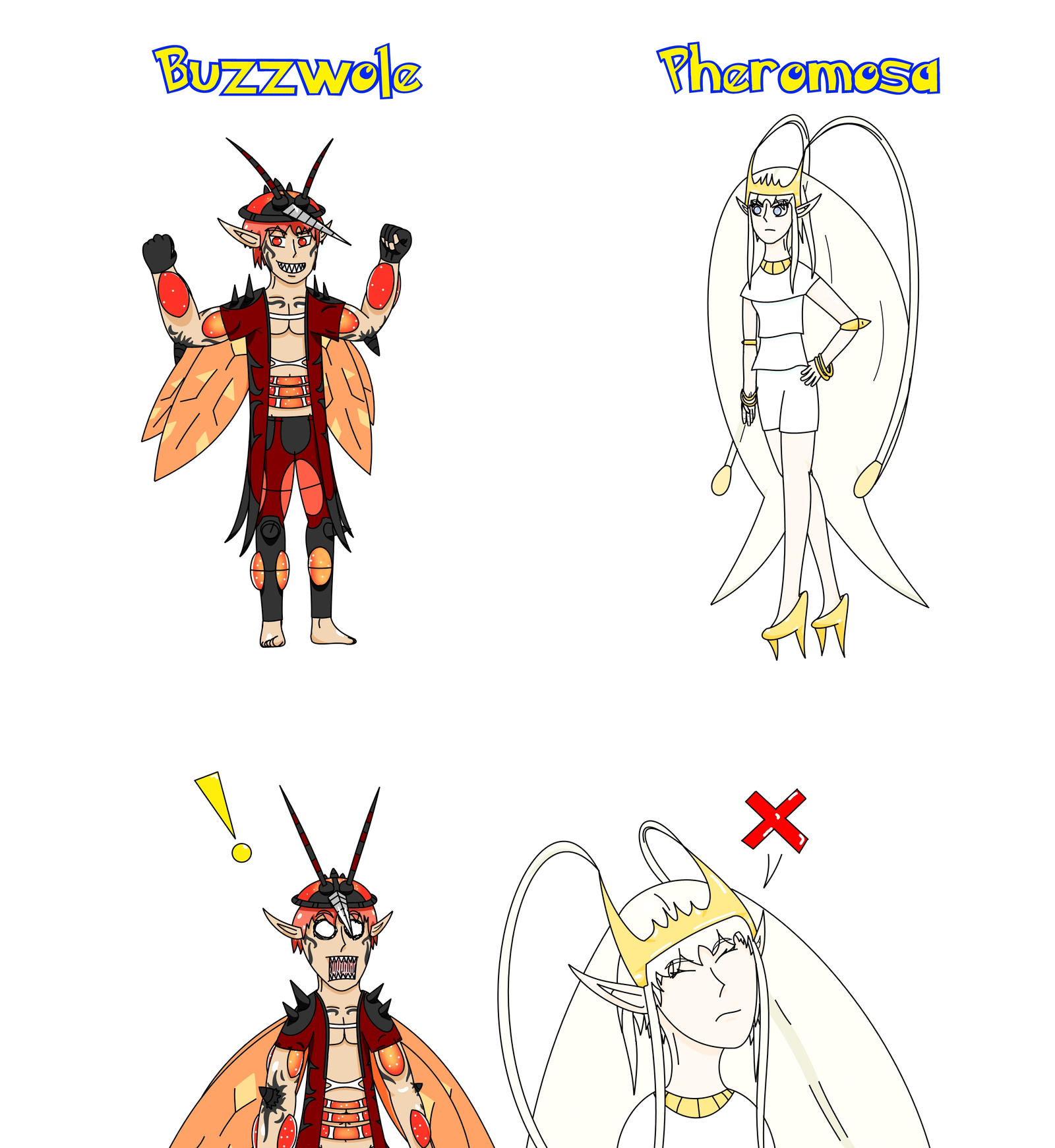 Ultra Week Day 3: Buzzwole and Pheromosa