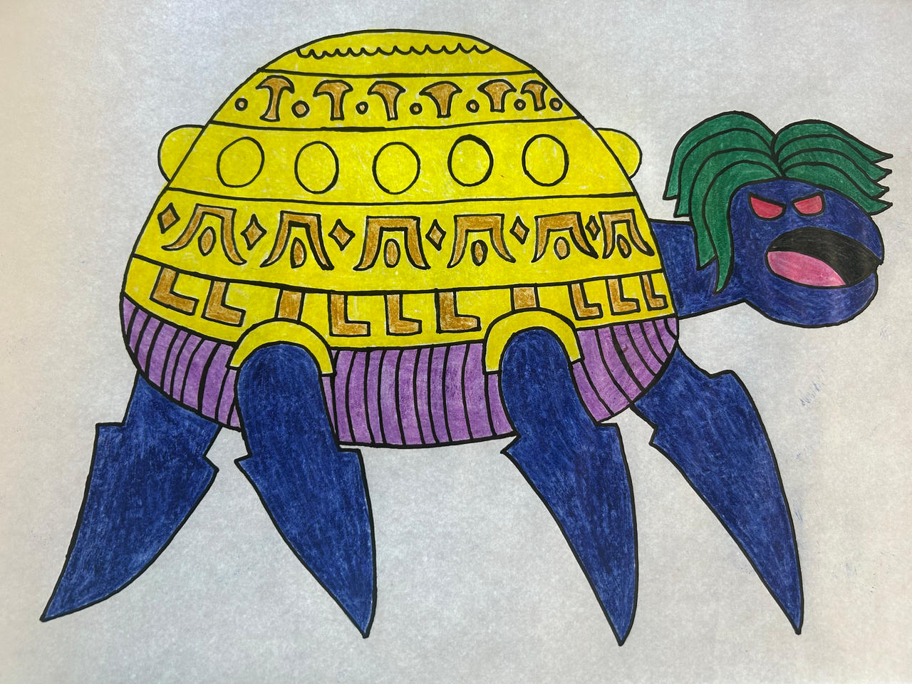 Fixed Fusion Monsters: Divine Sea Turtle