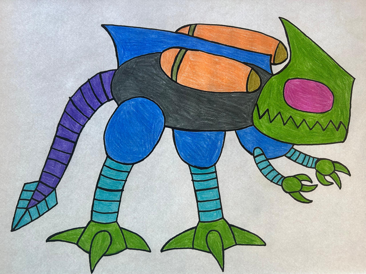 Fixed Fusion Monsters: Amphibious Bugroth 2.0