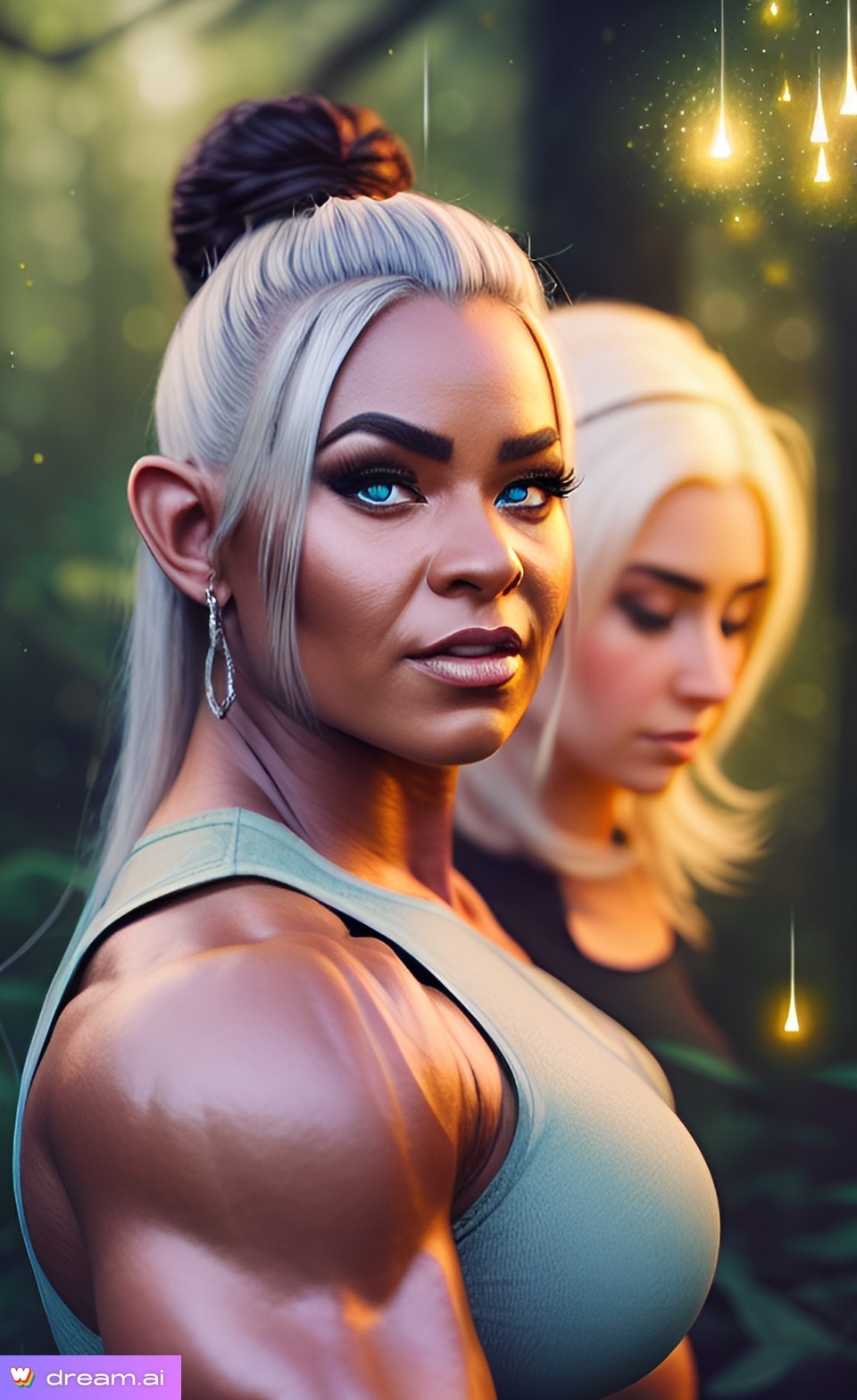 Buff elves #4 by yin-master on DeviantArt