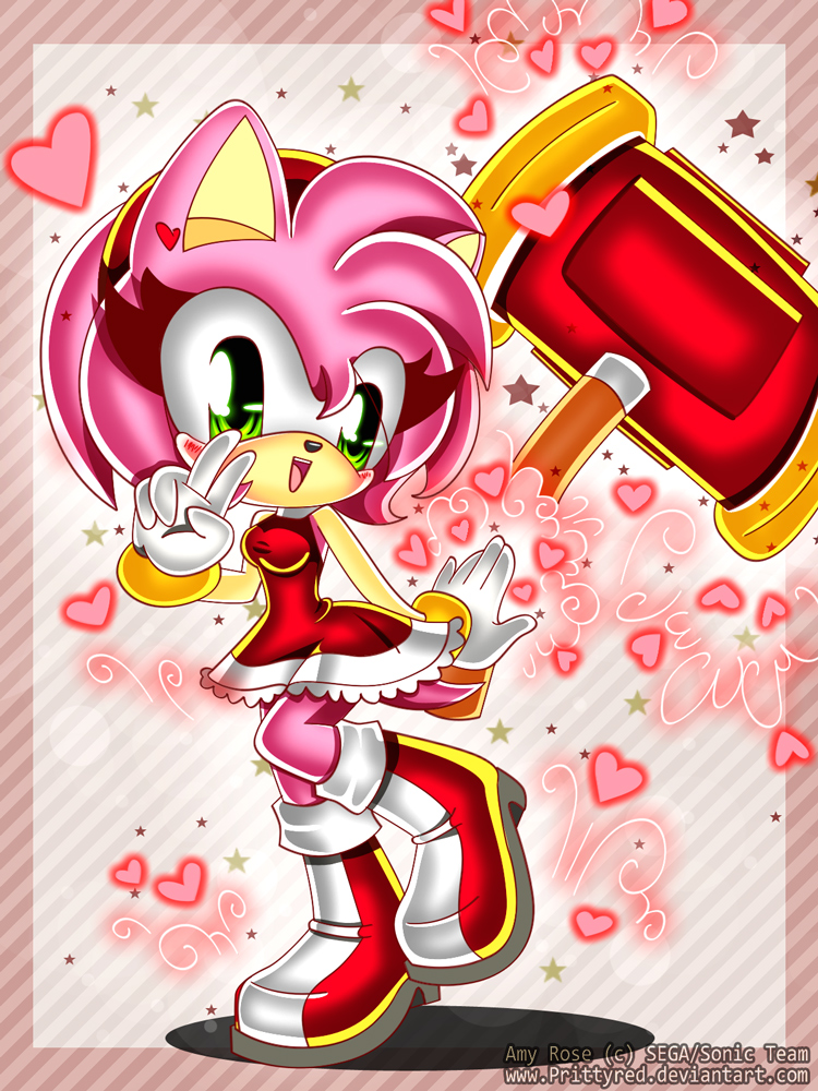 Sonic :: Amy Rose by Naplez on DeviantArt