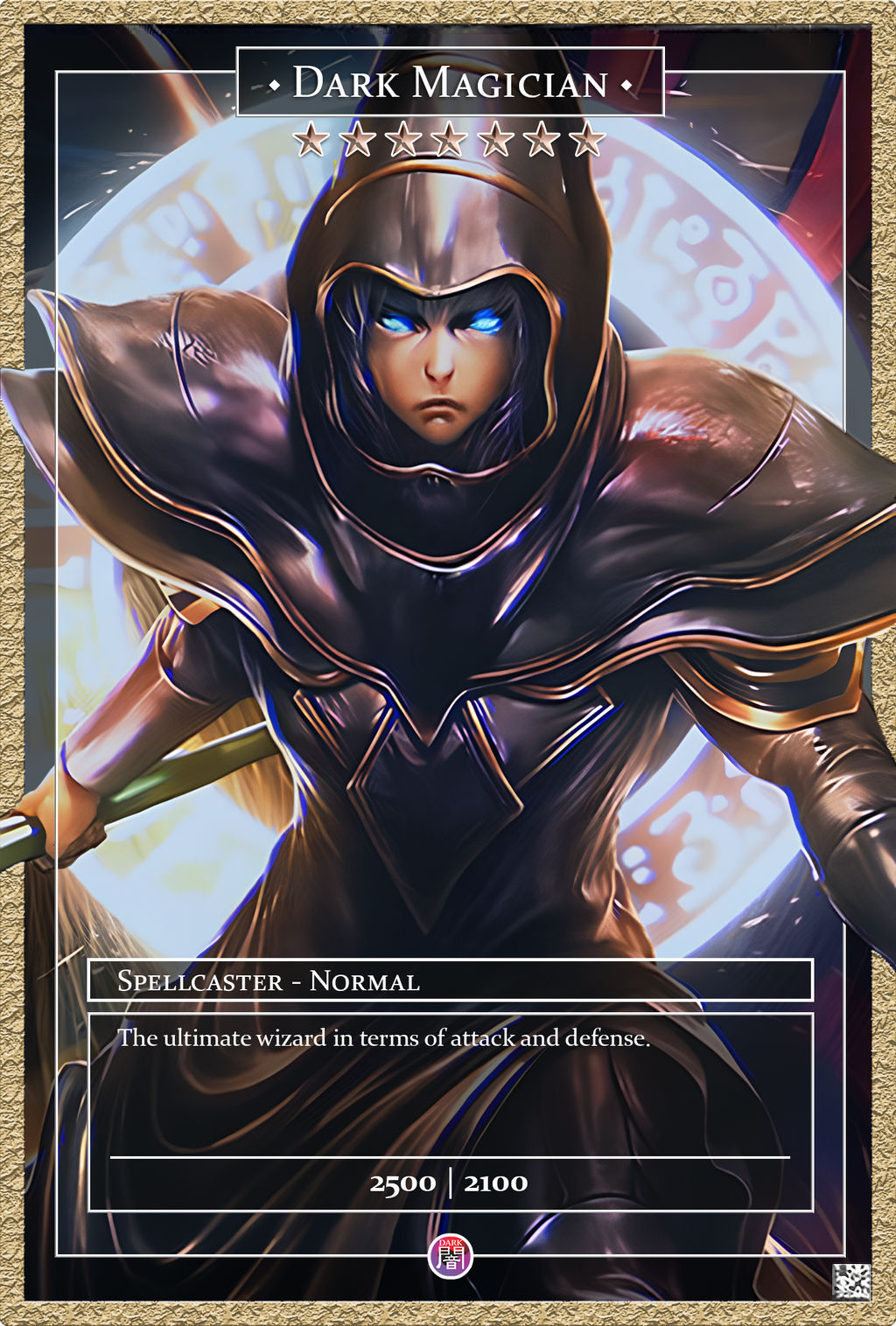 Dark Magician (Full Art) by EnigmaCipherMachine on DeviantArt Dark Magician (Full Art) by EnigmaCipherMachine on DeviantArt