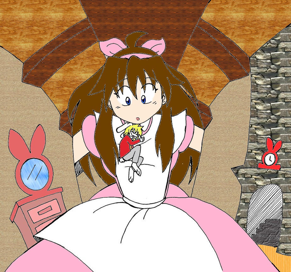 Stuck inside the Rabbit House by AdentheCaringOne on DeviantArt