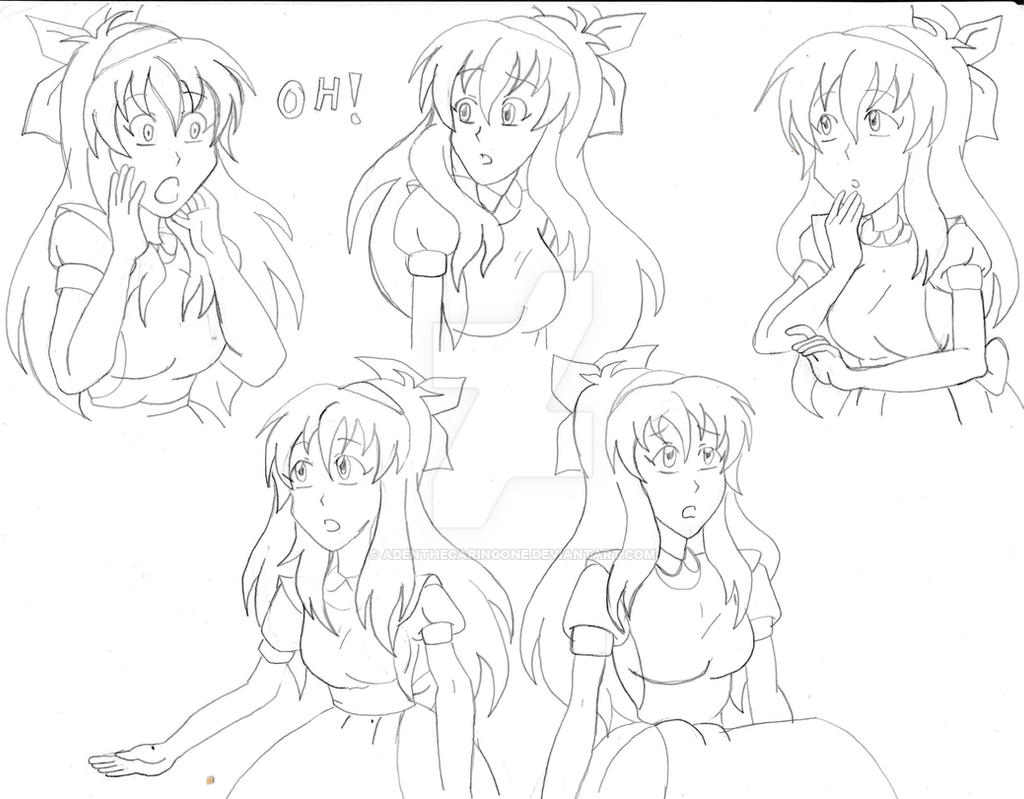 Yuna Alice doodles