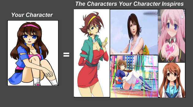 Yuna character inspiration meme