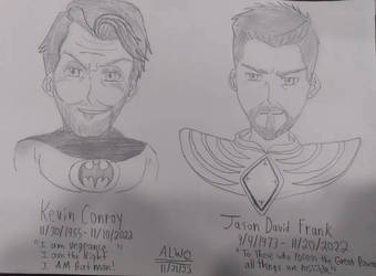 My tribute to Kevin Conroy and Jason David Frank