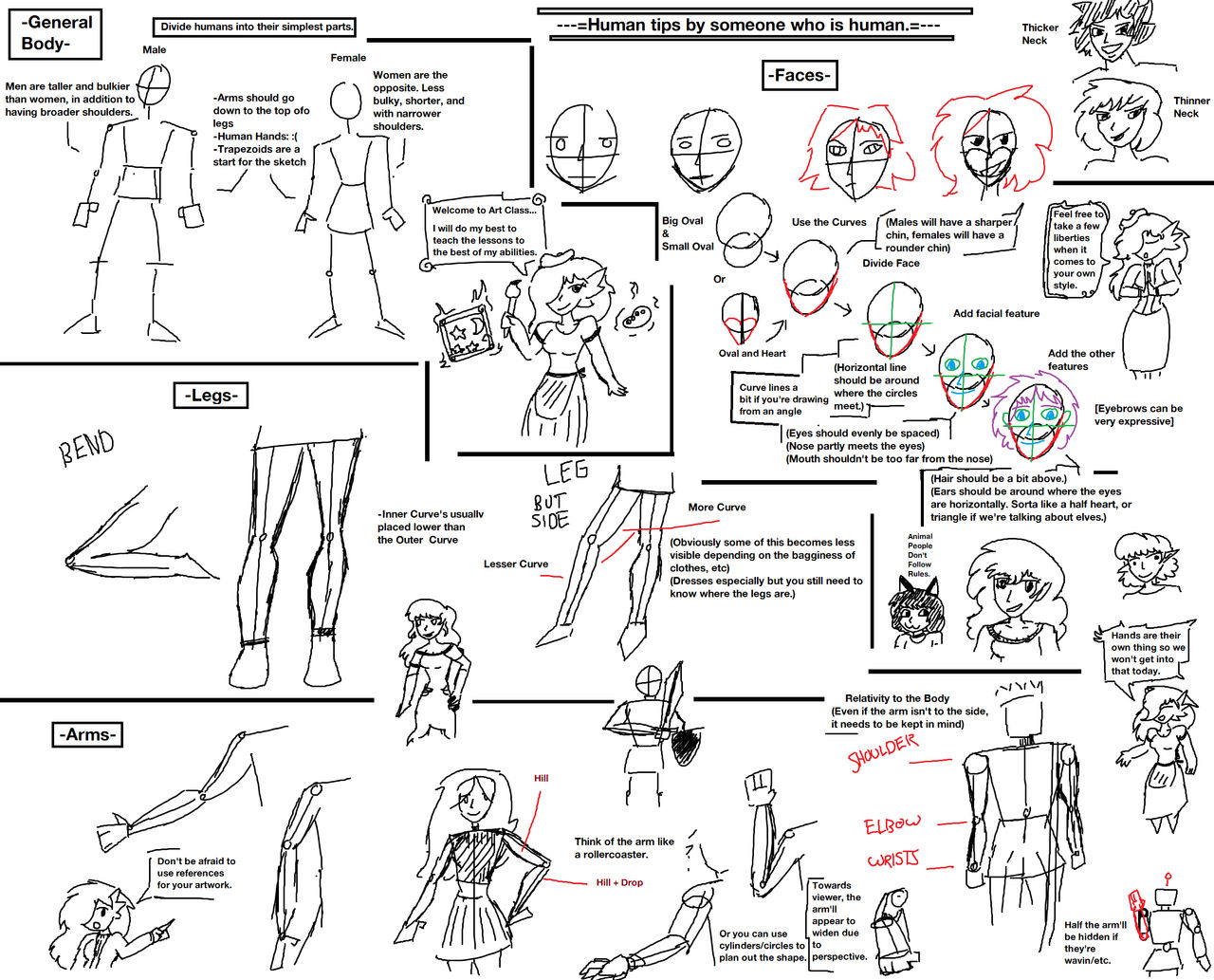 Drawing Humans By Definitely A Human by Tropica-Breeze on DeviantArt