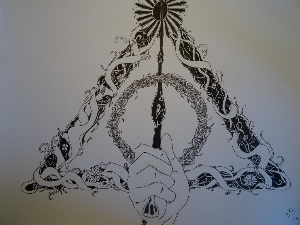 Harry Potter Reliques De La Mort By Celiavoisin On Deviantart Harry Potter Reliques De La Mort By Celiavoisin On Deviantart
