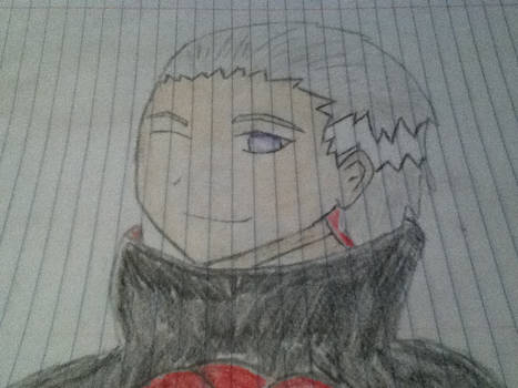 Drawing of Hidan