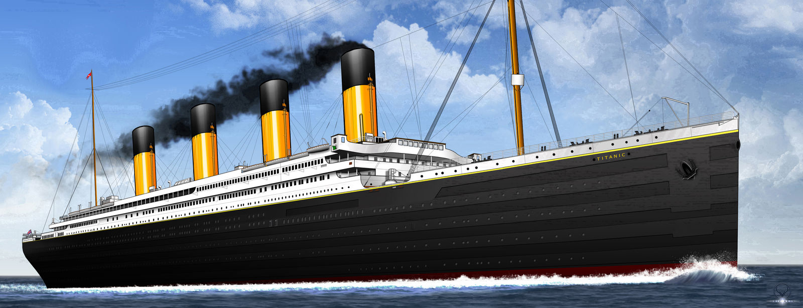 RMS TITANIC by ERIC-ARTS-inc on DeviantArt Rms Britannic Model