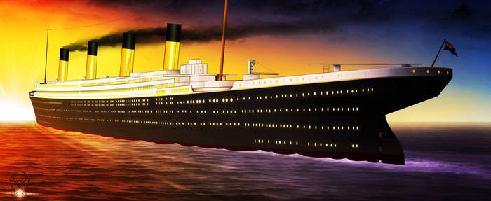 RMS TITANIC Final Sunset wip