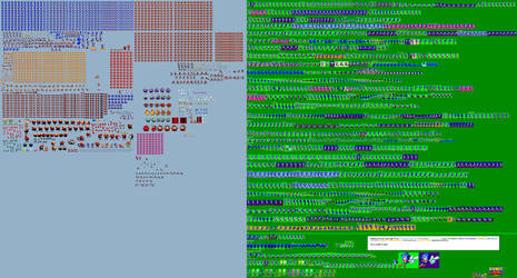 Sonic Mania Sprites Rigged + Sonic extra sprites