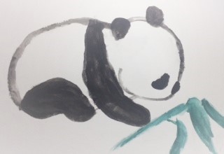 Watercolour Panda