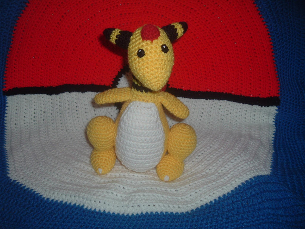 Ampharos Pokemon Amigurumi