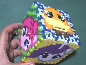 My Little Pony Perler Coin Box / Perler Piggy Bank