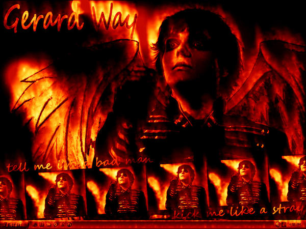 Gerared Way Fire Gerard Way...On Fire by bnc100 on DeviantArt