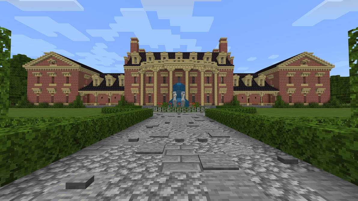 Minecraft Colonial Courthouse Minecraft Colonial by WordArchitect on DeviantArt