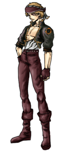 Locke Cole.... not in Dissidia by Wessel