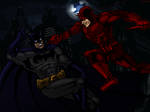 Batman VS Daredevil by Wessel