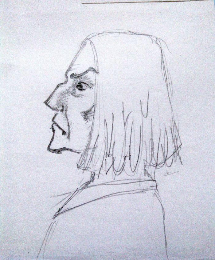 Old sketch 3 - Snape