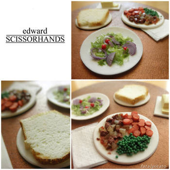 1:12 edward scissorhands: dinner with the boggs by FatalPotato
