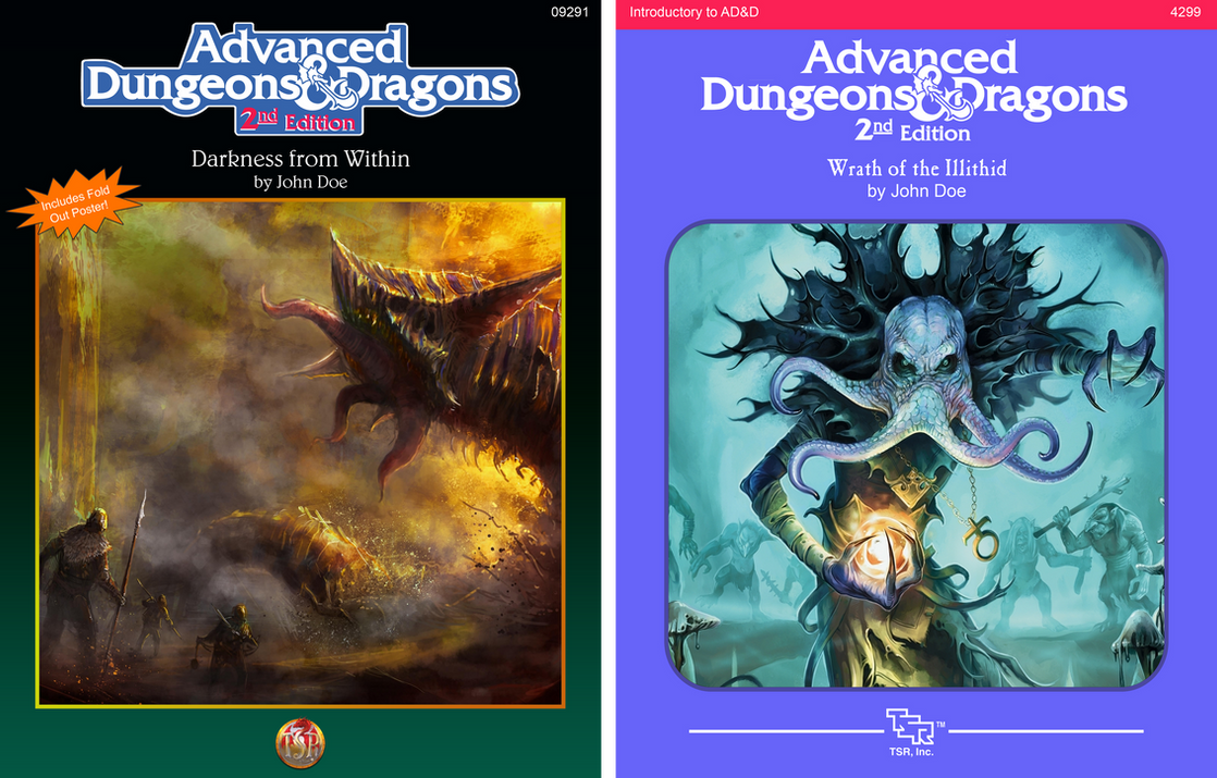 Advanced Dnd Advance Dungeons And Dragons Covers by BANESBOX on DeviantArt