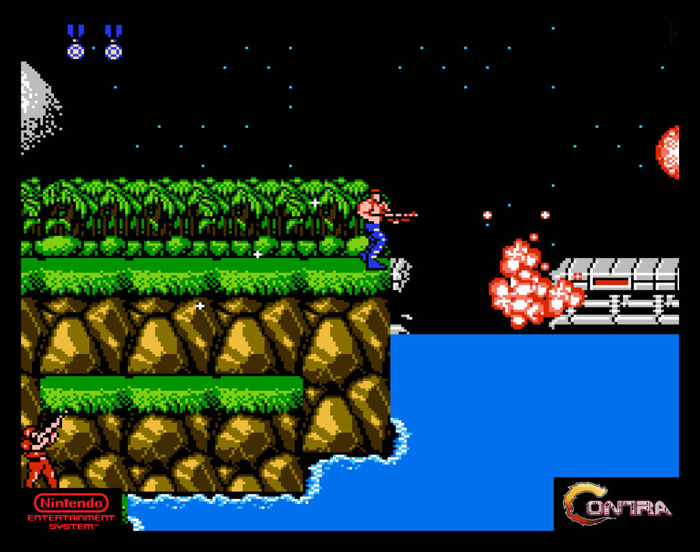 Contra Wall Art by BANESBOX on DeviantArt