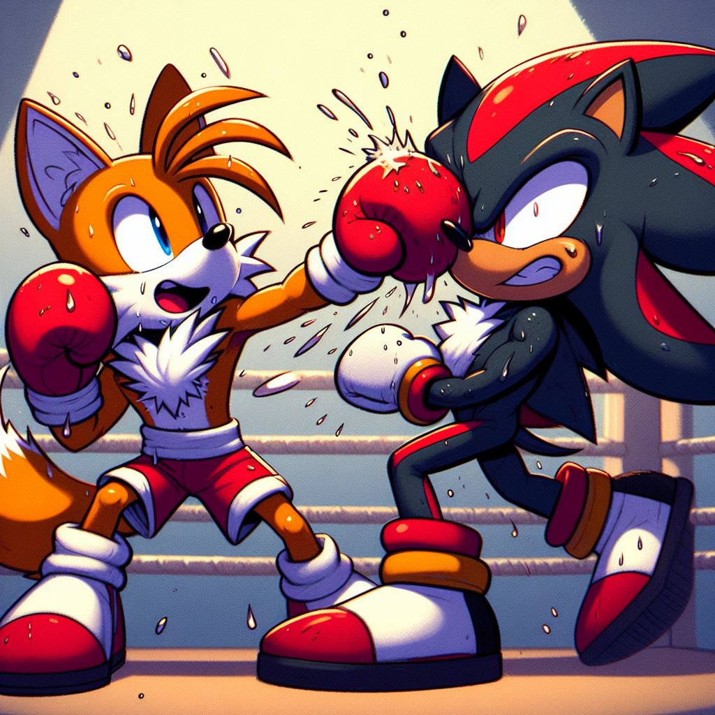 Shadowfriendly Deviantart Tails Shadow Vs. Tails 6 by Georgehernandaz on DeviantArt