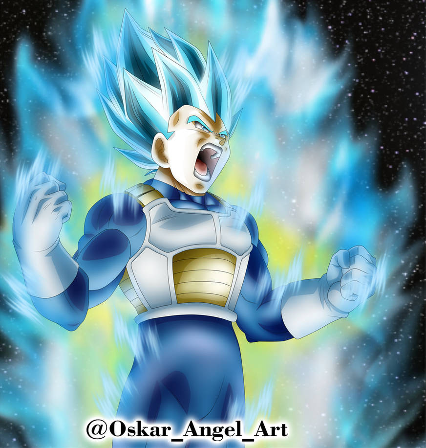 vegeta SSB by AngelArts2 on DeviantArt