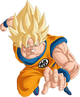 Goku Super Saiyan RENDER