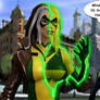 Rogue Morphing Into Ms. Marvel