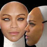 Zoe Saldana Mask