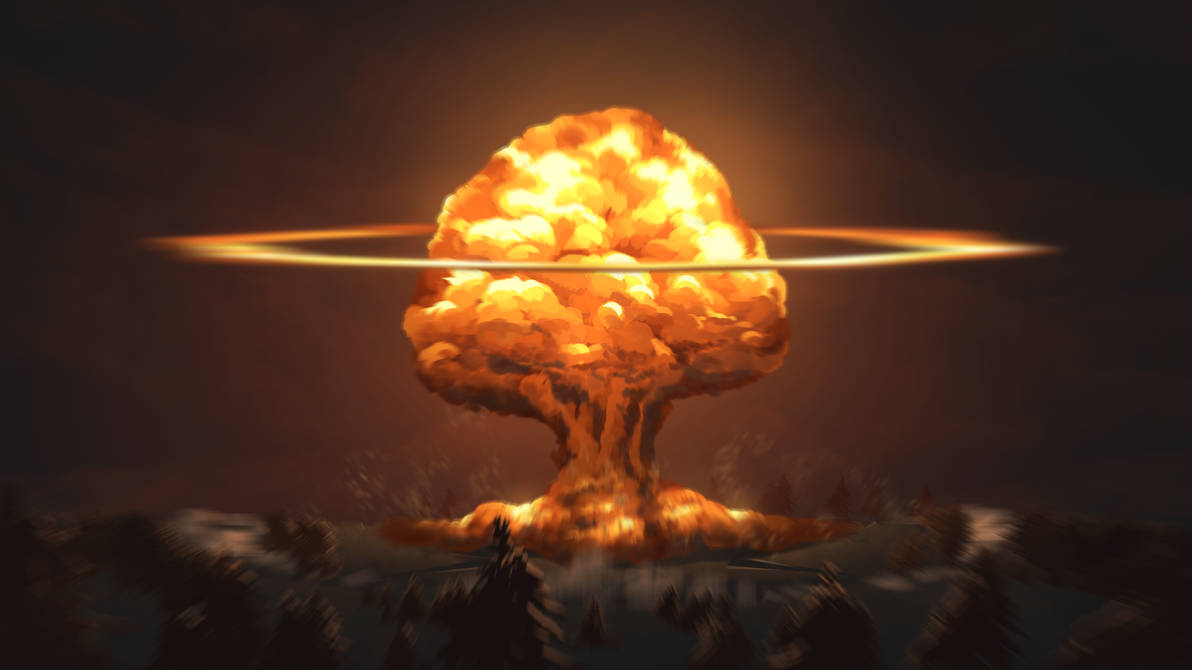 Nuke Me Nuke Painting by WeinbergEnte on DeviantArt