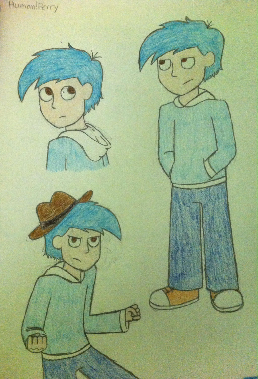 Human!Perry by TimeLordHunter221b on DeviantArt