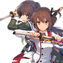 Toji no Miko - Kanami and Hiyori Render