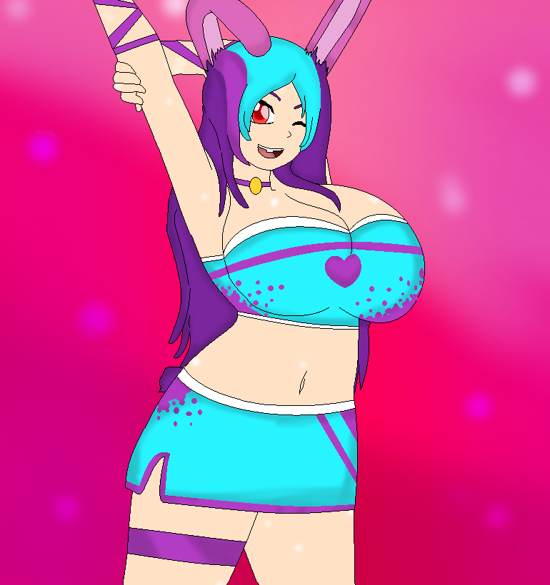 Bella rose sunshine solar bunny(new fnaf oc)