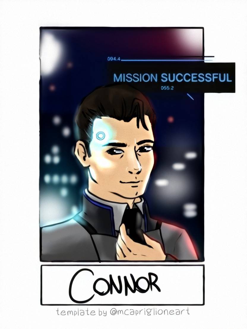 SixFanarts - Connor RK800 by IronMarty on DeviantArt