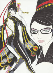 Bayonetta the Umbra Witch by Randanex