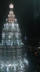 Petronas Tower at night