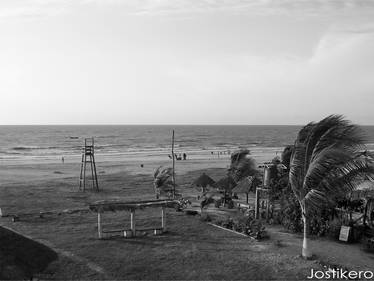 old Ecuador beach