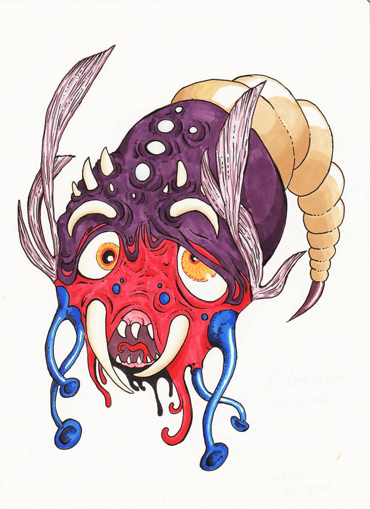 Monstre 1, l'Horrificus Depressif by Ispheo on DeviantArt