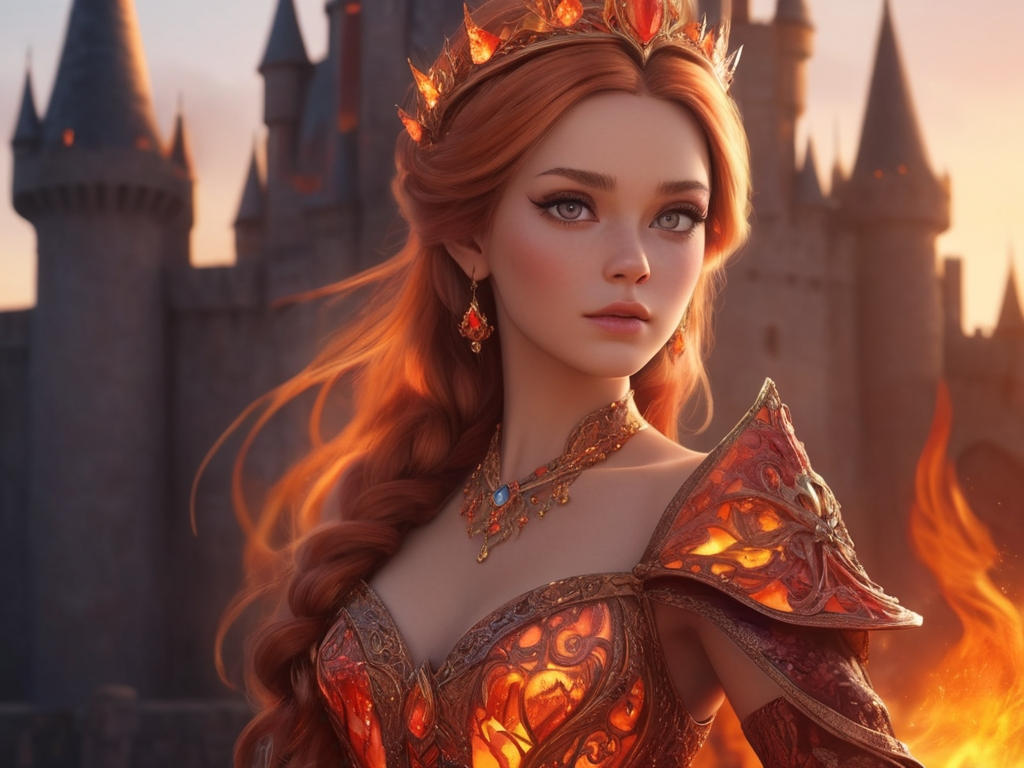 Firebird Princess Fire princess by cucu0628 on DeviantArt