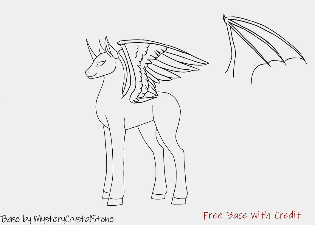 Mlp Insect Base Mlp Base by MysteryCrystalStone on DeviantArt