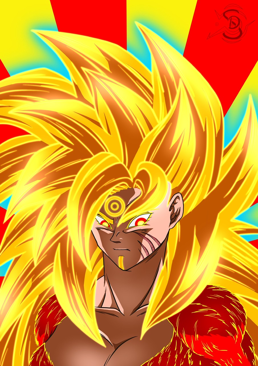 Gogeta Jr (Super Saiyan 4) by KedarCockings on DeviantArt