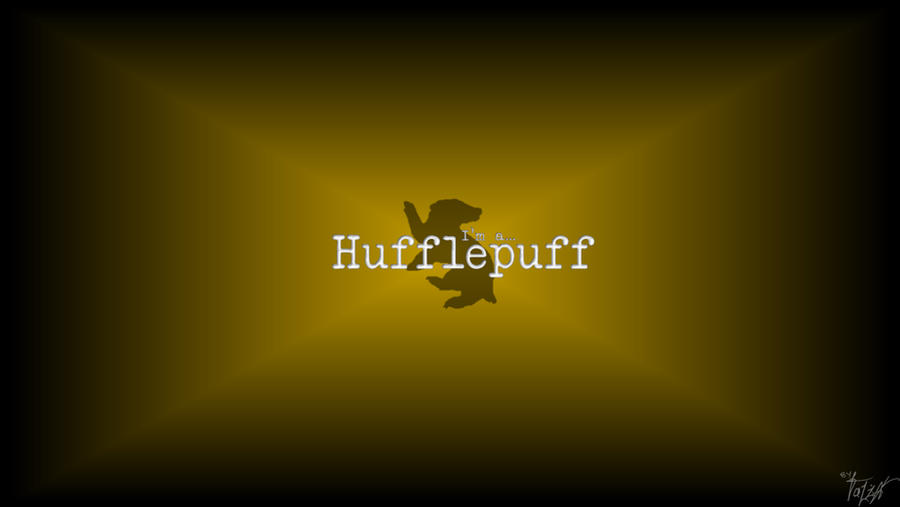 Hogwarts House Minimalist Wallpaper : Hufflepuff