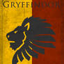 Game of Thrones Style Gryffindor Banner