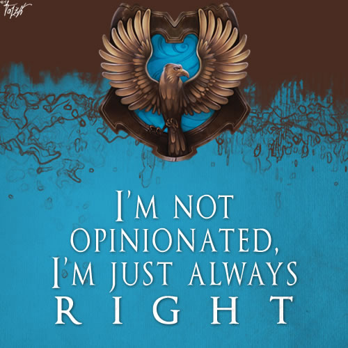 Ravenclaw Avatar: Opinionated