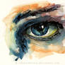 Watercolor eye
